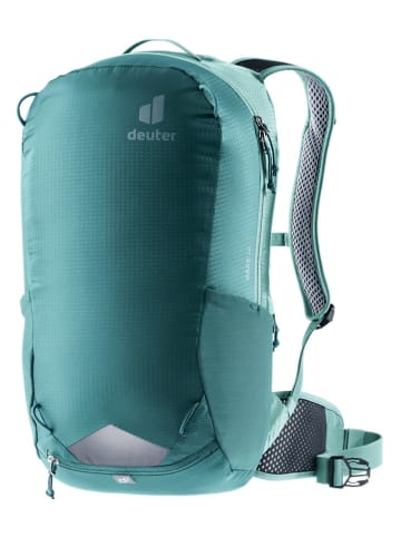 Deuter Fahrradrucksack "Race 16" in Türkis - (B)26 x (H)46 x (T)16 cm