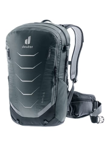 Deuter Fietsrugzak "Flyt 12 SL" zwart - (B)26 x (H)46 x (D)15 cm