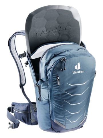 Deuter Plecak rowerowy "Flyt 14" w kolorze granatowym - 26 x 49 x 16 cm