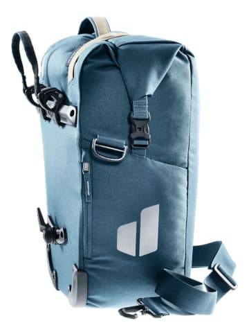 Deuter Torba rowerowa "Valbona 20+5" w kolorze niebieskim - 34 x 40 x 19 cm