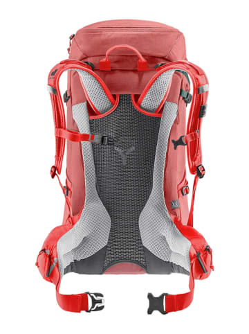 Deuter Plecak turystyczny "Futura 30 SL" w kolorze czerwonym - 30 x 63 x 20 cm