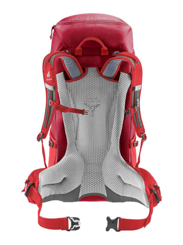Deuter Plecak turystyczny "Futura 32" w kolorze czerwonym - 30 x 65 x 20 cm