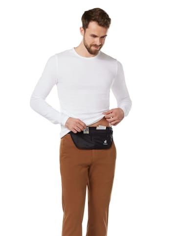 Deuter Saszetka "Security Money Belt II" w kolorze czarnym - 31 x 15 x 5 cm