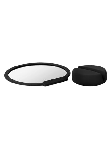 Blomus Kosmetikspiegel ''Sono'' in Schwarz - (B)18 x (H)17 x (T)8 cm