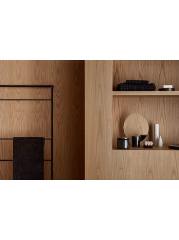 Blomus Handtuch ''Caro'' in Schwarz - (L)100 x (B)50 cm
