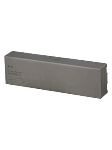 Blomus Kaarsendover ''Nox'' zwart - (L)22 cm