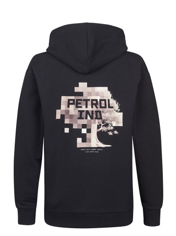 Petrol Industries Hoodie in Schwarz