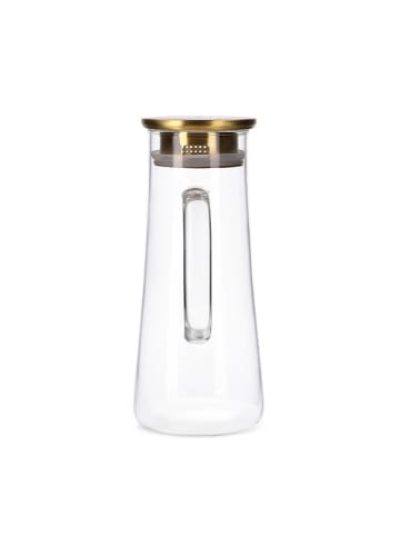 Homla Krug "Minta" in Transparent/ Gold - 1,3 l