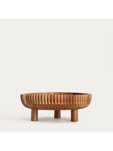 Homla Etagere ''Rillet'' in Braun - (H)9 x Ø 25,5 cm