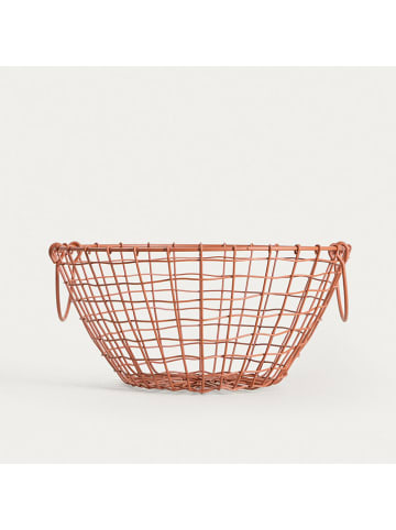 Homla Dekoschale ''Denali'' in Terrakotta - (H)13,5 x Ø 29 cm