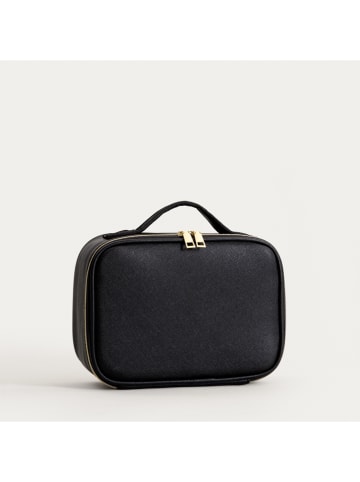 Homla Kosmetiktasche ''Voyelle'' in Schwarz - (B)24,5 x (H)11 x (T)18,5 cm