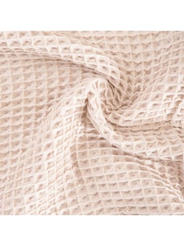 Homla Duschtuch "Vaffel" in Beige - (L)130 x (B)70 cm