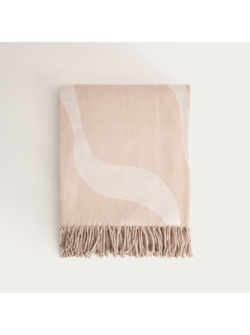 Homla Wohndecke ''Kalor'' in Beige - (L)200 x (B)135 cm