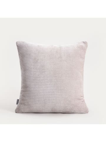 Homla Kissenhülle ''Chenille'' in Grau - (L)45 x (B)45 cm
