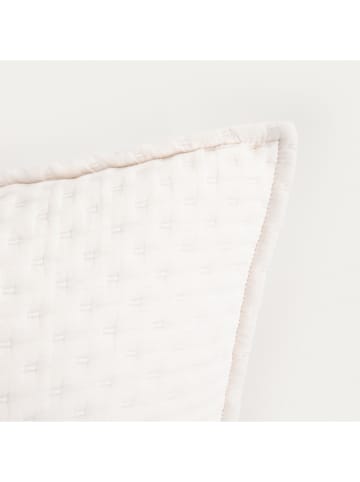 Homla Kissenhülle ''Anisha'' in Creme - (L)45 x (B)45 cm