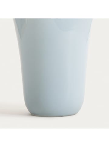 Homla Vase ''Veyora'' in Hellblau - (H)20 x Ø 20 cm