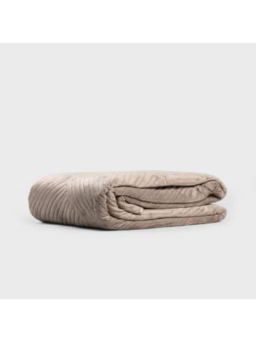 Homla Bettüberwurf ''Aurum'' in Beige - (L)240 x (B)220 cm