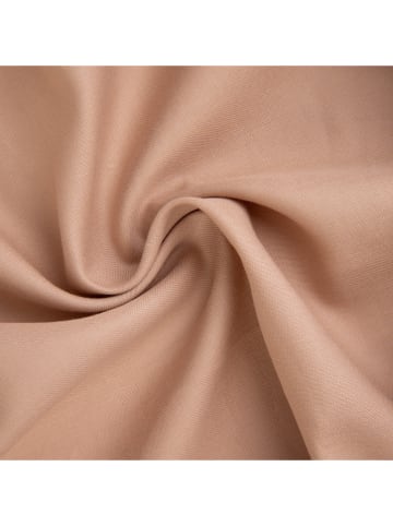 Homla Satin-Spannbettlaken ''Danielle'' in Beige - (L)200 x (B)180 cm