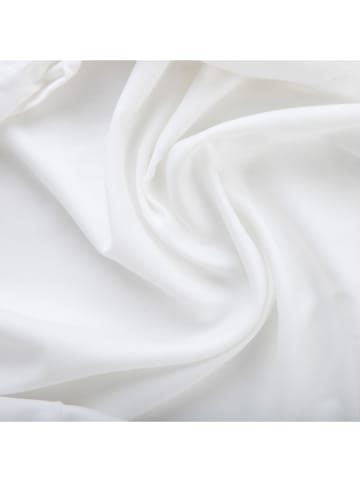 Homla Satin-Spannbettlaken ''Danielle'' in Weiß - (L)200 x (B)140 cm