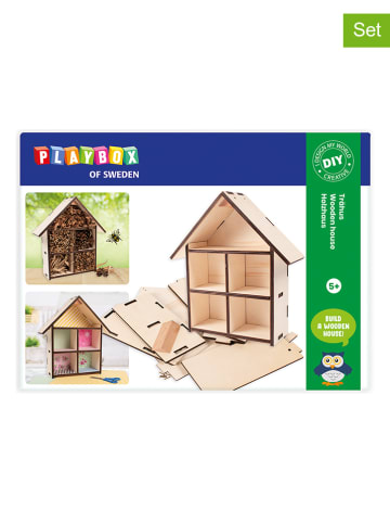 Playbox Holzhaus zum Basteln - ab 5 Jahren