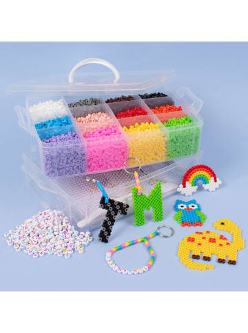 Playbox 12000-częściowy zestaw koralików "Creative" do prasowanek - 5+