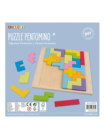 Playbox 12-częściowe puzzle "Pentomino" - 5+