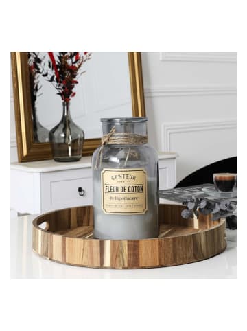 THE HOME DECO FACTORY Duftkerze in Grau, 1600 g