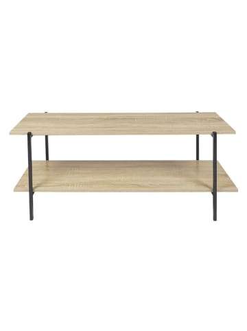 Ethnical Life TV-Regal in Beige/ Schwarz - (B)115 x (H)45 x (T)35 cm