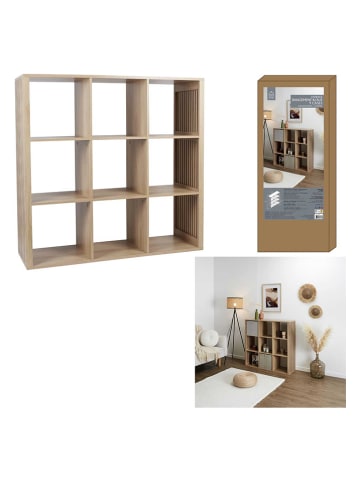 THE HOME DECO FACTORY Standregal in Natur - (B)102 x (H)99 x (T)32 cm