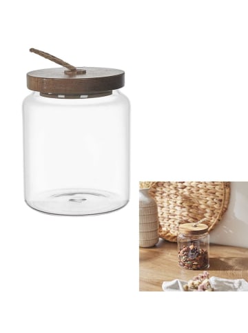 COOK CONCEPT Glazen pot transparant - (H)13 x 10 cm