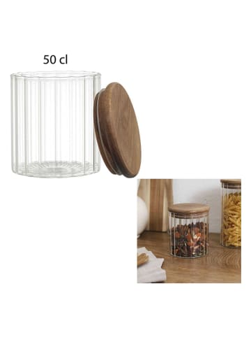 Ethnical Life Vorratsglas in Natur - 500 ml