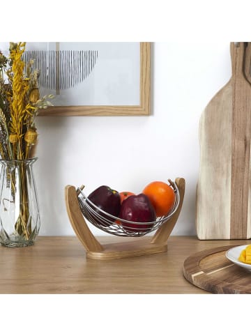 COOK CONCEPT Obstkorb in Bambus - (B)31 x (H)16,5 x (T)18,5 cm
