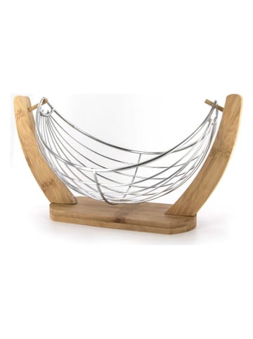COOK CONCEPT Obstkorb in Bambus - (B)31 x (H)16,5 x (T)18,5 cm