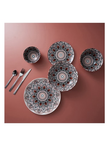 Garden Spirit 12-delige set: kommen "Mandala" oranje - Ø 12 cm (verrassingsproduct)