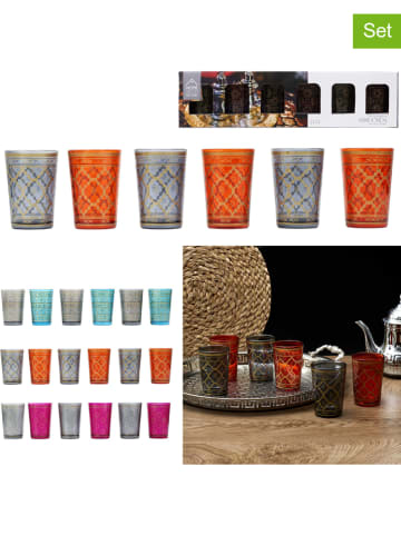 Ethnical Life Szklanki (6 szt.) - 120 ml (produkt niespodzianka)