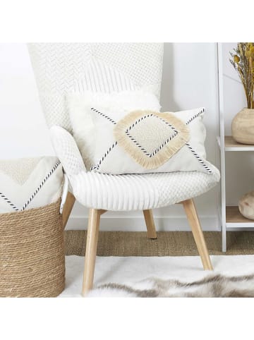 Ethnical Life Kissen in Beige - (L)50 x (B)30 cm