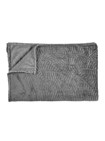 HYGGE Plaid in Grau - (L)200 x (B)150 cm