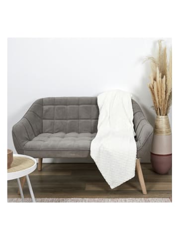 HYGGE Pled w kolorze kremowym - 200 x 140 cm