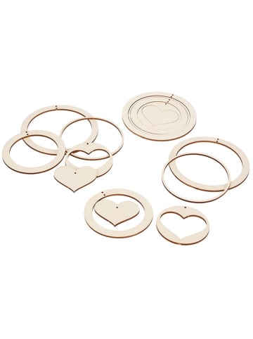 SUNNYSUE Ruchome serca (3 szt.) -  Ø15 cm - 3+
