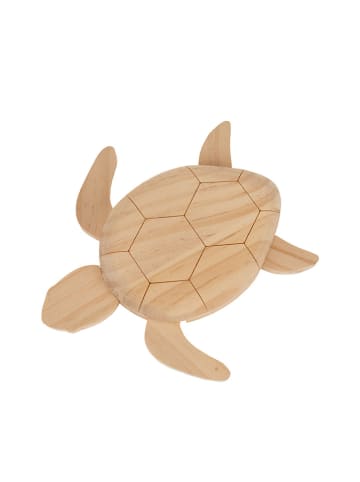 SUNNYSUE Drewniany zestaw konstrukcyjny "Turtle" - 3+