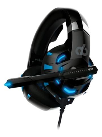 Veho Over-ear gaming headset ''Alpha Bravo GX-1'' zwart