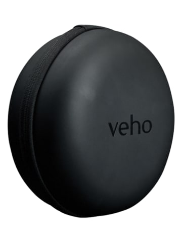Veho Etui w kolorze czarnym na słuchawki - wys. 9 x Ø 16,5 cm