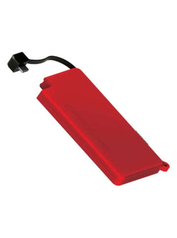 Veho Powerbank ''Pebble Pokket'' in Rot - 1.000 mAh