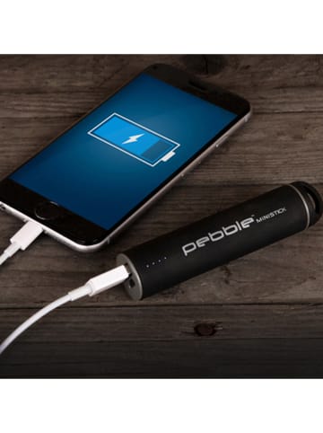 Veho Powerbank ''Pebble Ministick'' zwart - 2.200 mAh