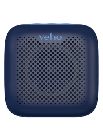 Veho Bluetooth-Lautsprecher ''MZ4'' in Dunkelblau - (B)9,3 x (H)9,5 x (T)4,8 cm