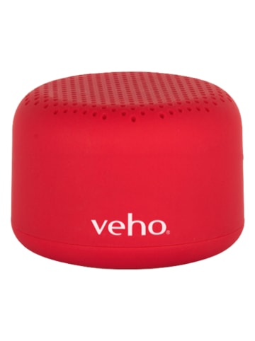 Veho Bluetooth-Lautsprecher ''M3'' in Rot - (H)5 x Ø 7,8 cm