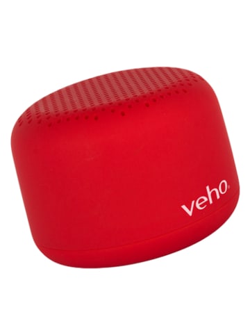 Veho Głośnik Bluetooth "M3" w kolorze czerwonym - wys. 5 x Ø 7,8 cm
