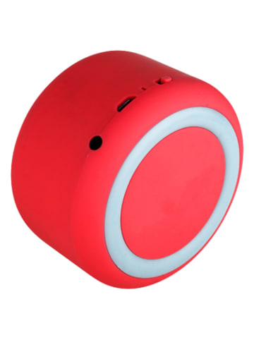 Veho Głośnik Bluetooth "M3" w kolorze czerwonym - wys. 5 x Ø 7,8 cm
