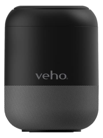 Veho Bluetooth-Lautsprecher ''MZ-S'' in Schwarz - (H)10,5 x Ø 7,5 cm
