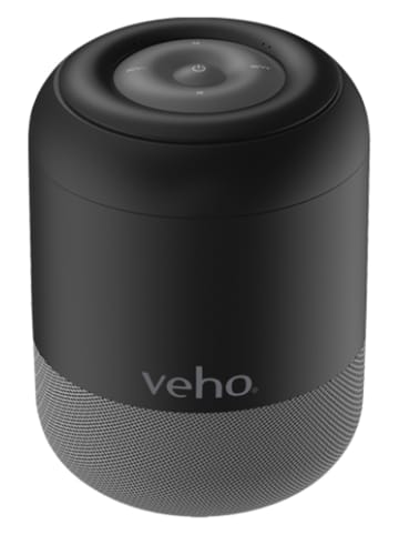 Veho Bluetooth-luidspreker ''MZ-S'' zwart - (H)10,5 x Ø 7,5 cm